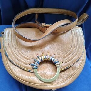 Stylish Tan Leather Women's Bag